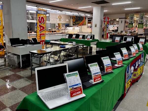 販売会の様子