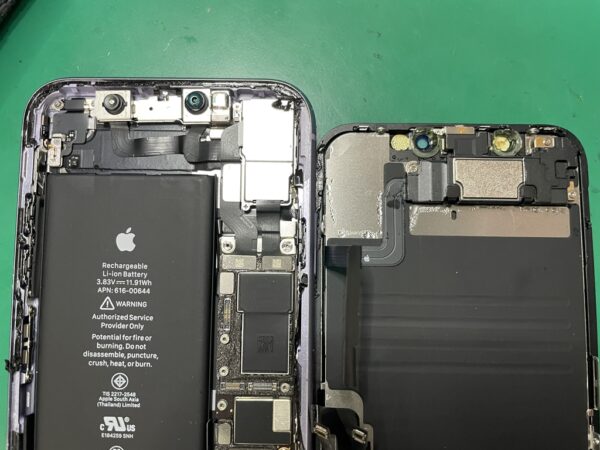 iPhone11水没修理