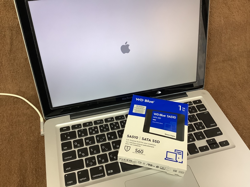 MacBook Pro (13-inch, Mid 2012) SSD換装