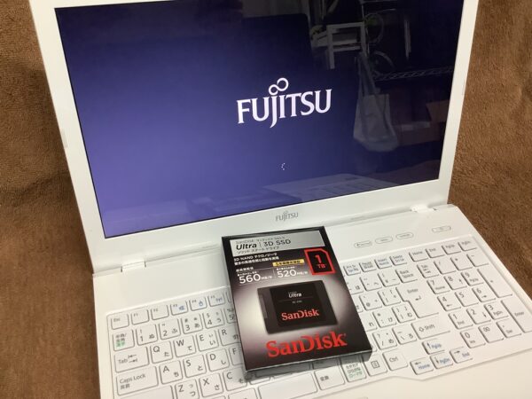 FUJITSU LIFEBOOK WA2/Z SSD換装