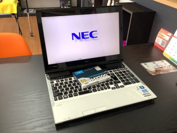 NEC LL750/H SSD換装