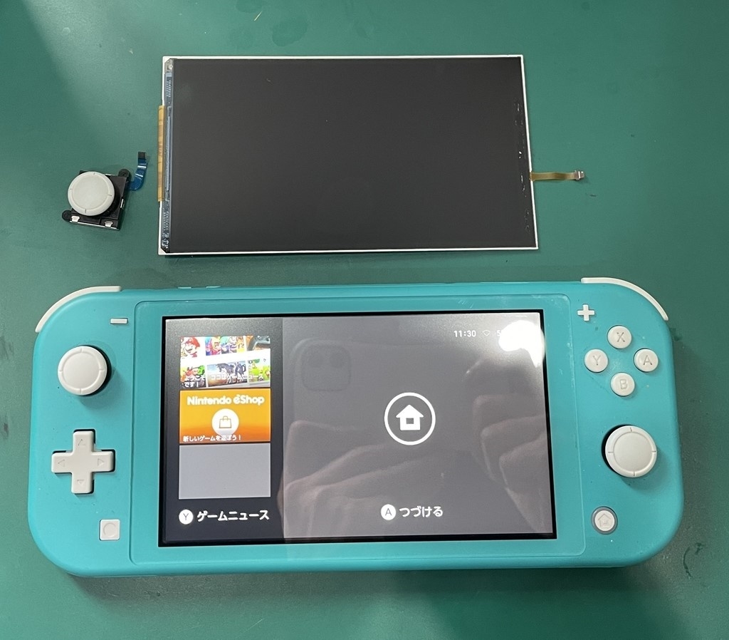 ニンテンドースイッチライト液晶