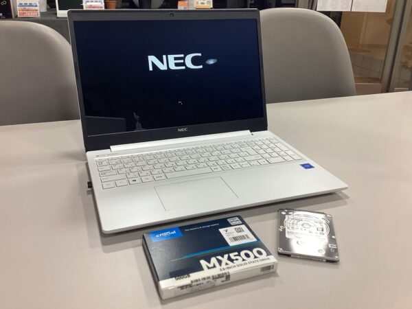 NEC Laive NS200/R SSD換装
