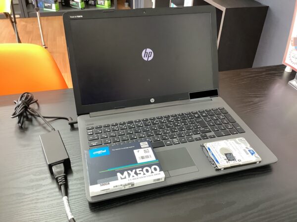 HP 250 G7 Notebook PC SSD換装