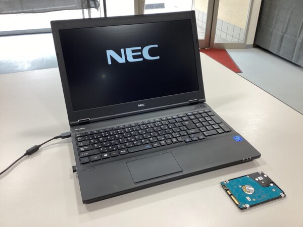 NEC VersaPro VK16EX-T SSD換装