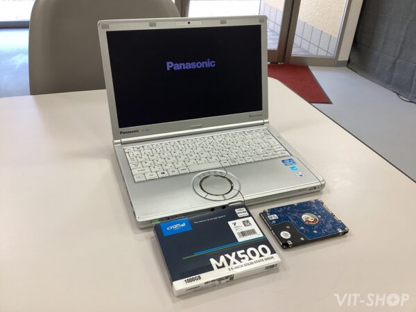 Panasonic CF-SX2 SSD換装