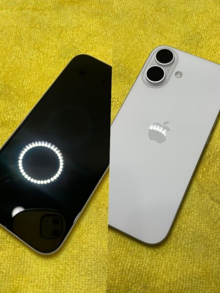 iPhone16Plus ガラスコーティング両面