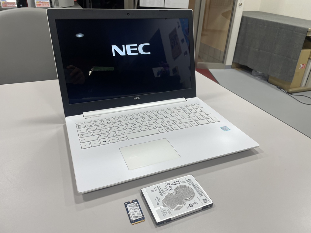 NEC NS700/M SSD換装