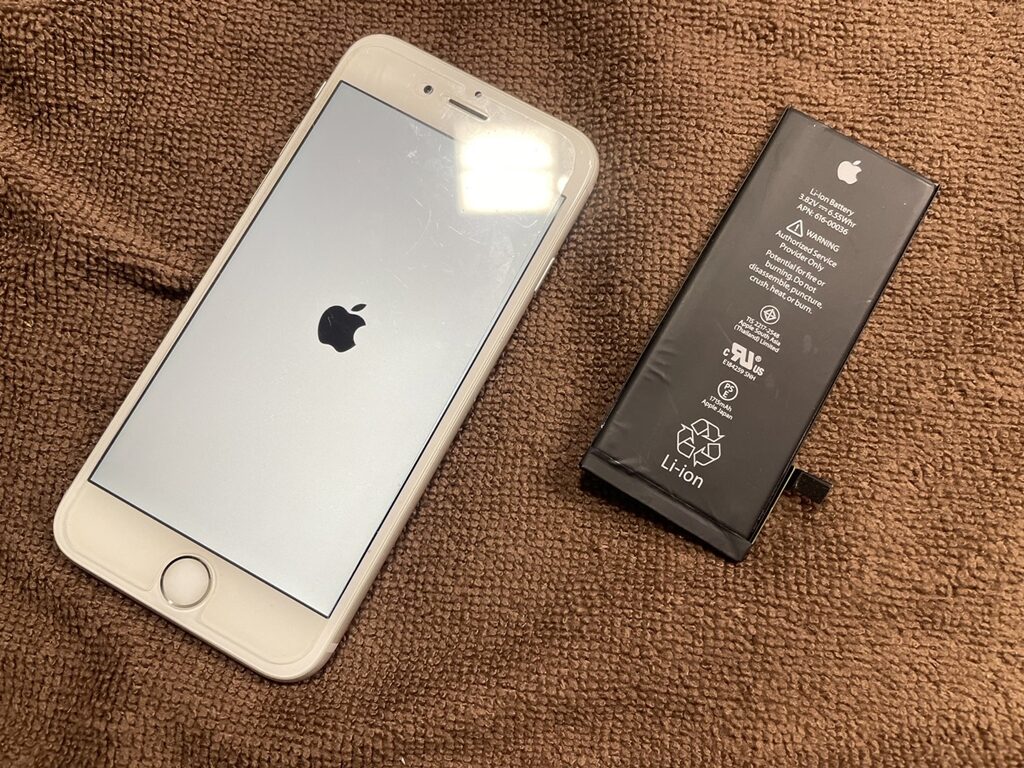 iPhone6S バッテリー交換