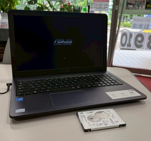 ASUS Vivobook SSD換装