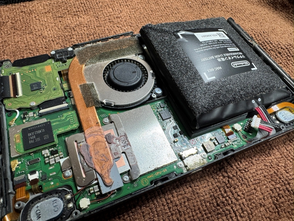 任天堂Switch バッテリー交換
