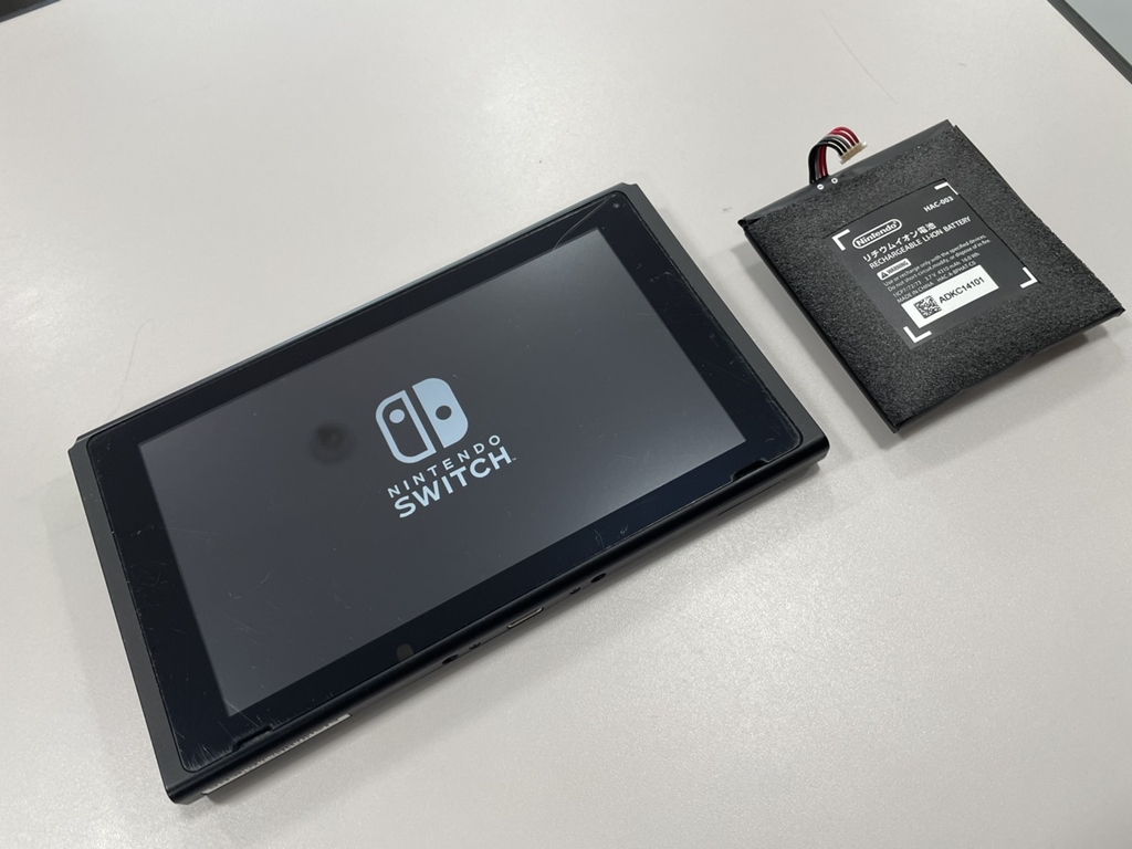 Nintendo Switch バッテリー交換