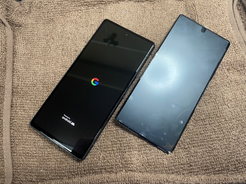 GooglePixel 6a タッチパネル交換