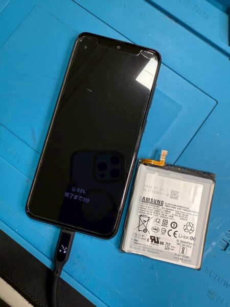 Galaxy A22 5G バッテリー交換