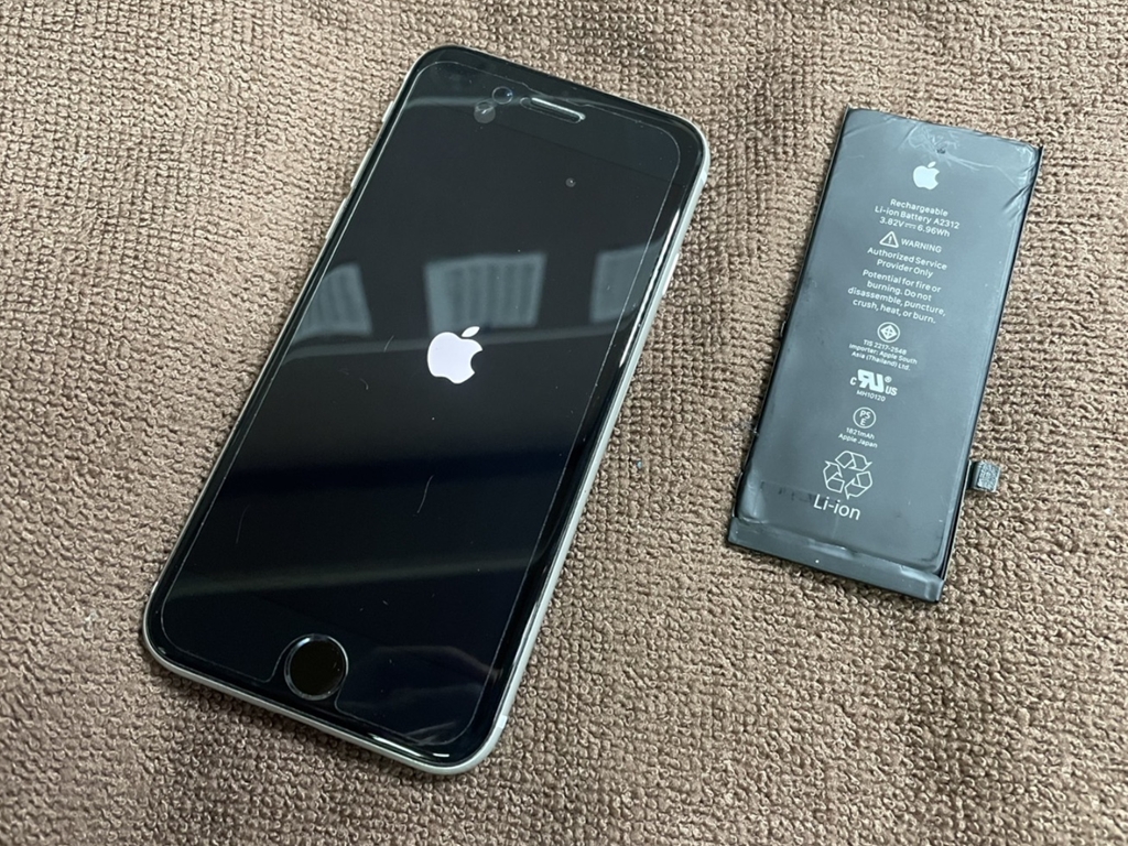 iPhoneSE2 バッテリー交換