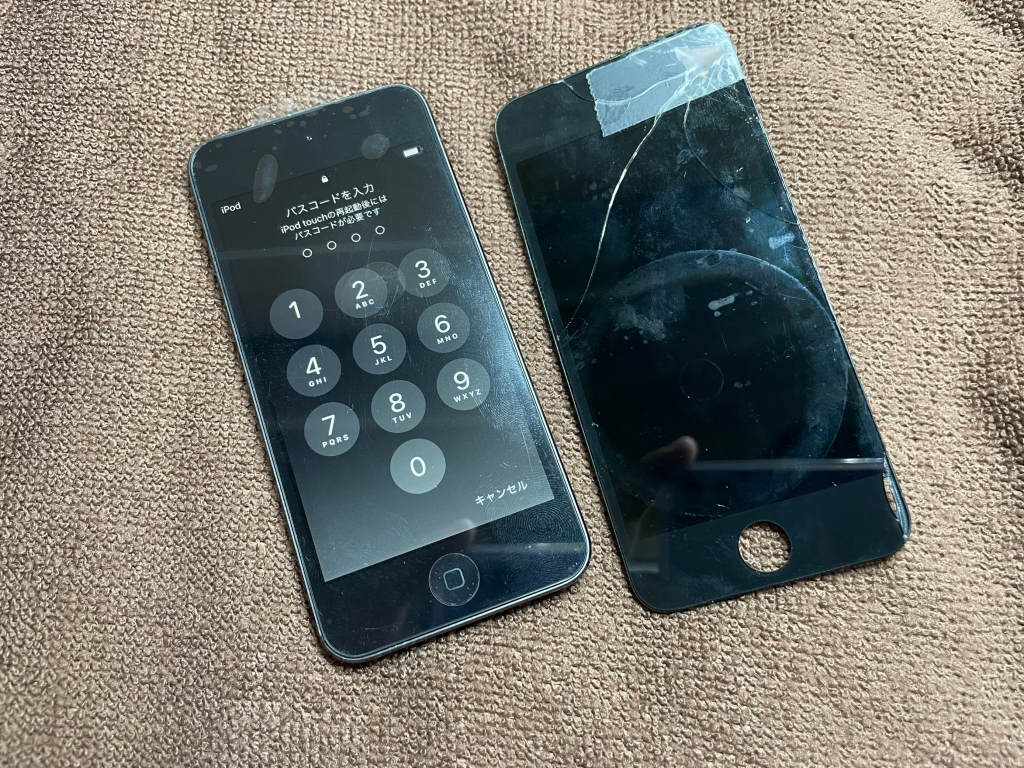 iPod touch 6 液晶パネル交換