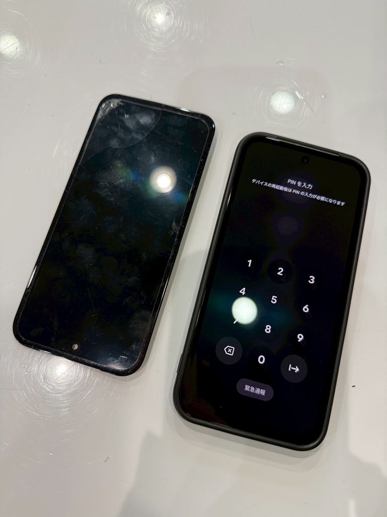 Google Pixel8a フロントパネル交換