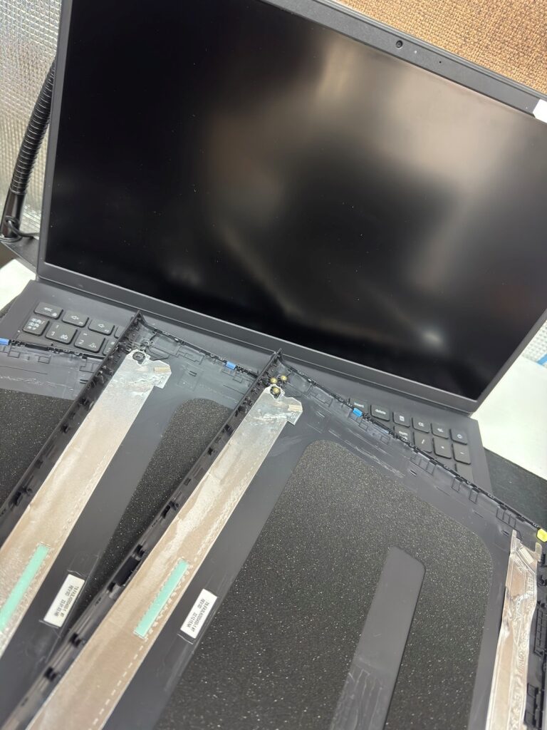 パソコン キーボード、天板交換