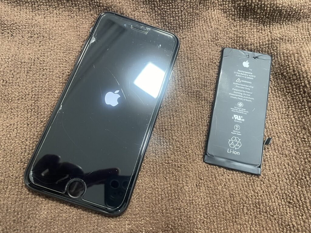 iPhoneSE2 バッテリー交換