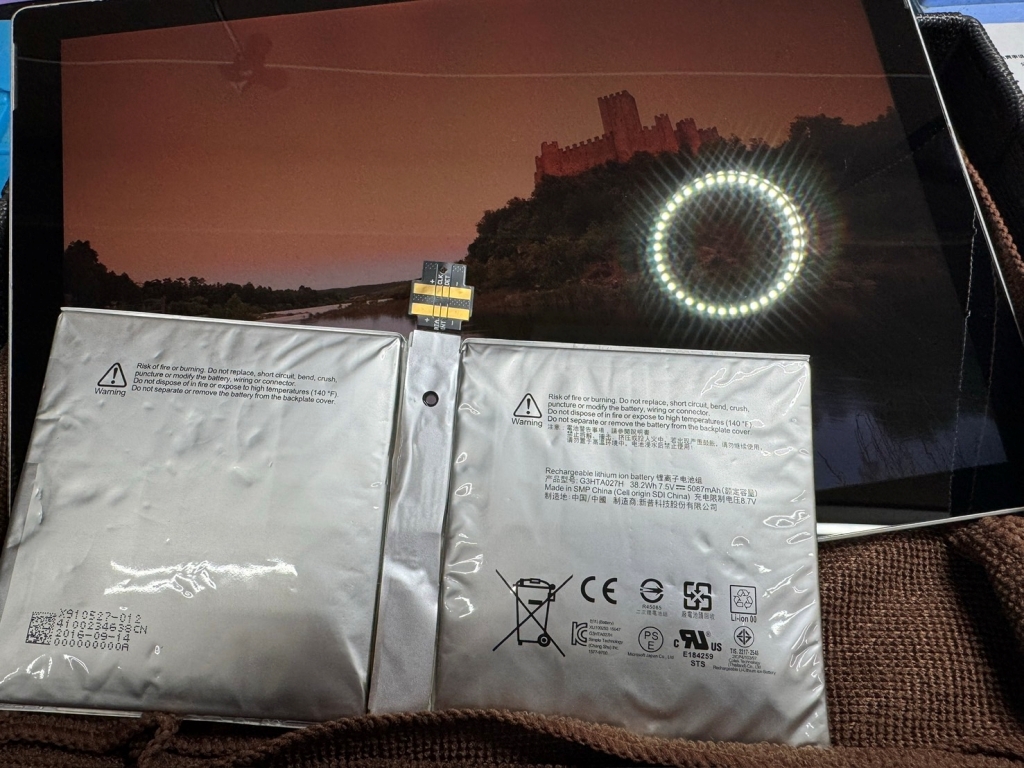 SurfacePro4 バッテリー交換