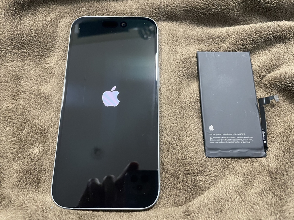 iPhone15 バッテリー交換